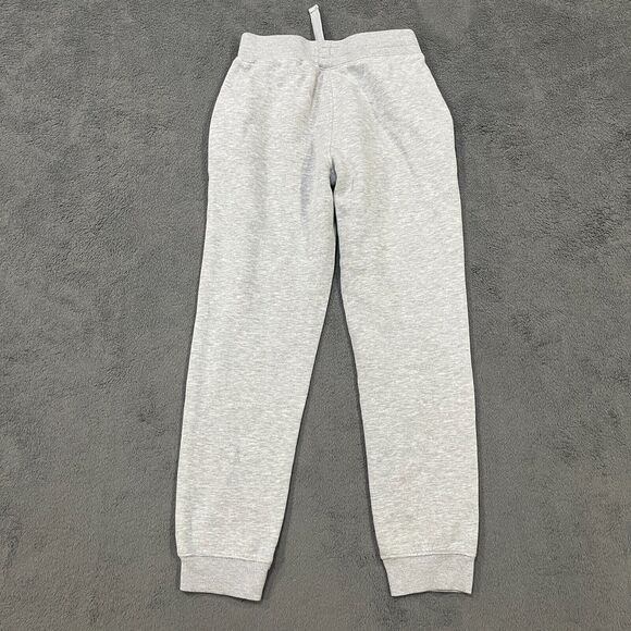 New Balance Drawstring Gray Cotton Track Jogger Sweatpants Kid's Size M (10/12) - Picture 2 of 7